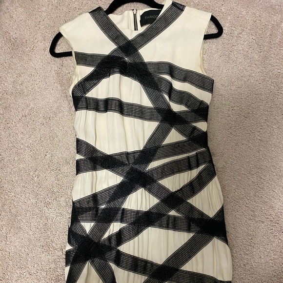 Thakoon Dresses & Skirts - Thakoon sheath dress, black mesh detail